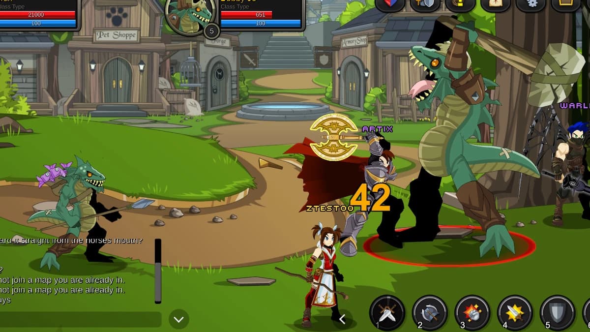 Logo van AdventureQuest Worlds